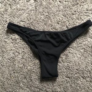 Black cheeky Victoria Secret bottoms